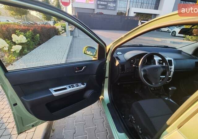 Зеленый Хендай Гетц, объемом двигателя 1.4 л и пробегом 120 тыс. км за 6800 $, фото 5 на Automoto.ua