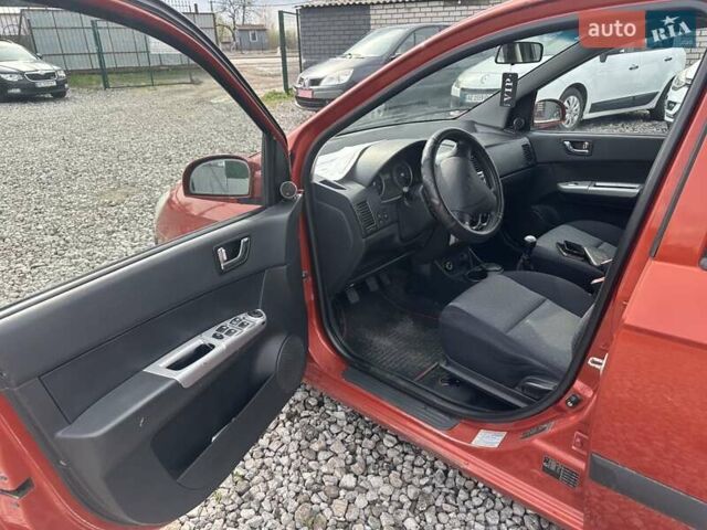 Оранжевый Хендай Гетц, объемом двигателя 1.4 л и пробегом 230 тыс. км за 3950 $, фото 7 на Automoto.ua