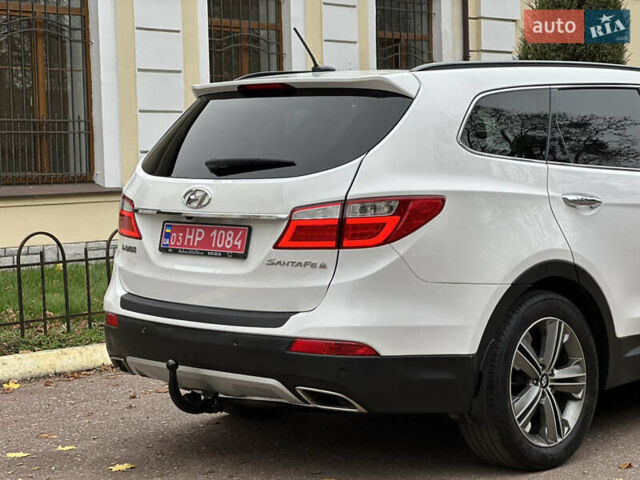 Белый Хендай Гранд Санта Фе, объемом двигателя 2.2 л и пробегом 208 тыс. км за 17700 $, фото 9 на Automoto.ua