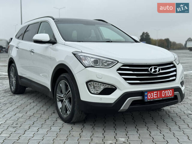 Белый Хендай Гранд Санта Фе, объемом двигателя 2.2 л и пробегом 149 тыс. км за 20777 $, фото 2 на Automoto.ua