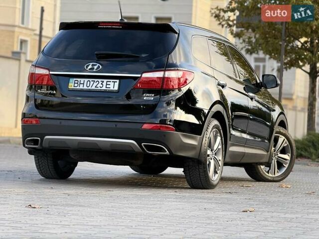 Черный Хендай Гранд Санта Фе, объемом двигателя 2.2 л и пробегом 65 тыс. км за 22700 $, фото 6 на Automoto.ua