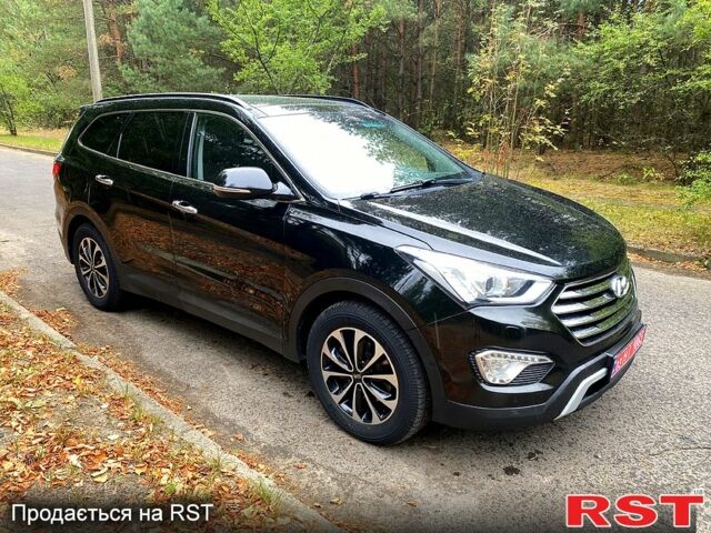 Черный Хендай Гранд Санта Фе, объемом двигателя 2.2 л и пробегом 217 тыс. км за 15990 $, фото 4 на Automoto.ua
