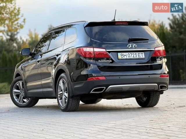 Черный Хендай Гранд Санта Фе, объемом двигателя 2.2 л и пробегом 65 тыс. км за 22700 $, фото 12 на Automoto.ua