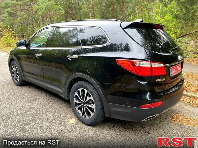 Черный Хендай Гранд Санта Фе, объемом двигателя 2.2 л и пробегом 217 тыс. км за 15990 $, фото 3 на Automoto.ua