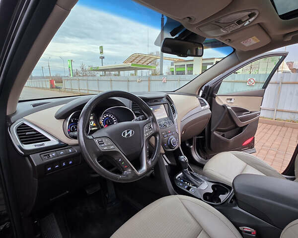 Черный Хендай Гранд Санта Фе, объемом двигателя 2.2 л и пробегом 166 тыс. км за 21150 $, фото 17 на Automoto.ua