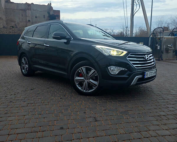 Черный Хендай Гранд Санта Фе, объемом двигателя 2.2 л и пробегом 166 тыс. км за 21150 $, фото 9 на Automoto.ua