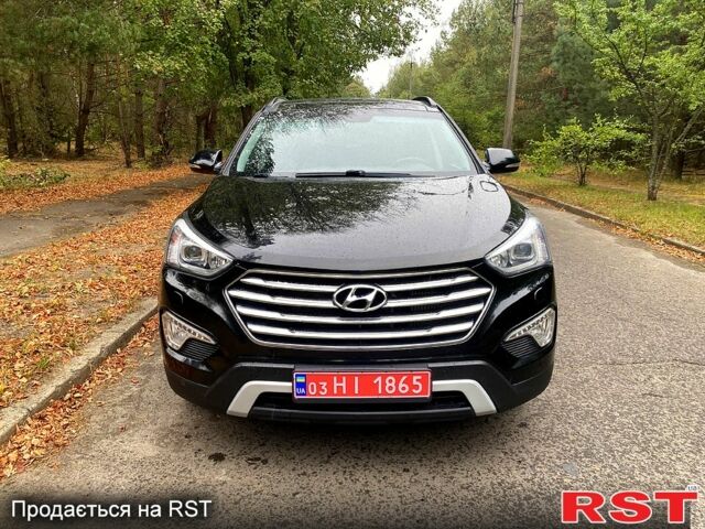 Черный Хендай Гранд Санта Фе, объемом двигателя 2.2 л и пробегом 217 тыс. км за 15990 $, фото 5 на Automoto.ua