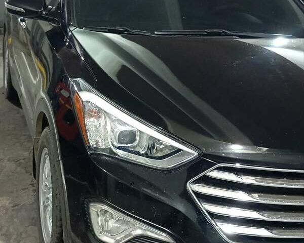 Черный Хендай Гранд Санта Фе, объемом двигателя 3.3 л и пробегом 147 тыс. км за 16500 $, фото 2 на Automoto.ua