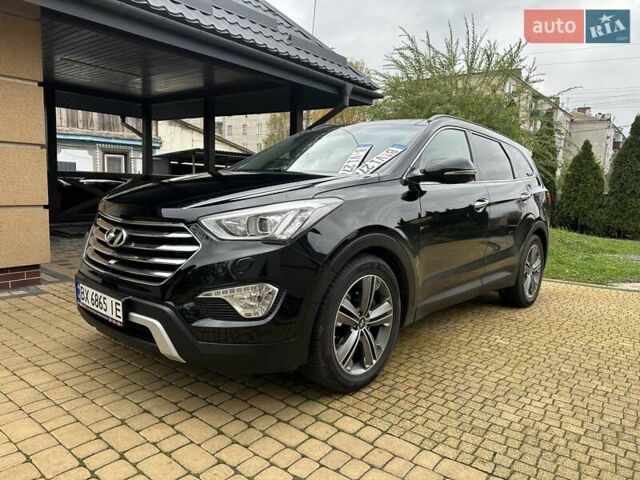 Черный Хендай Гранд Санта Фе, объемом двигателя 2.2 л и пробегом 215 тыс. км за 18999 $, фото 6 на Automoto.ua
