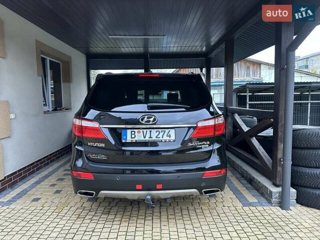 Черный Хендай Гранд Санта Фе, объемом двигателя 2.2 л и пробегом 215 тыс. км за 18999 $, фото 283 на Automoto.ua
