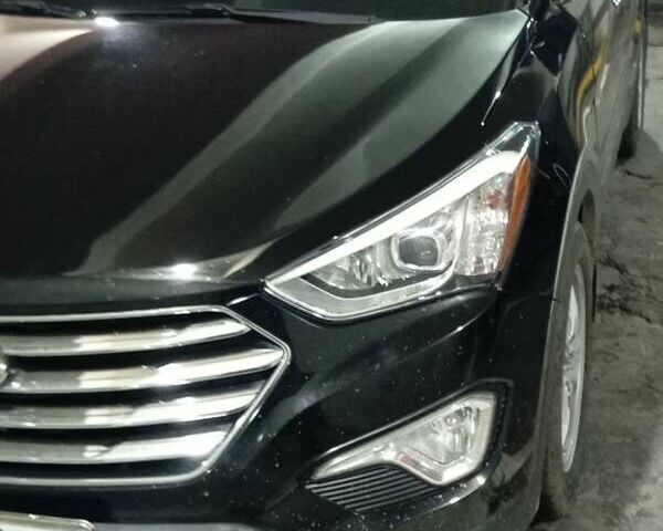 Черный Хендай Гранд Санта Фе, объемом двигателя 3.3 л и пробегом 147 тыс. км за 16500 $, фото 3 на Automoto.ua