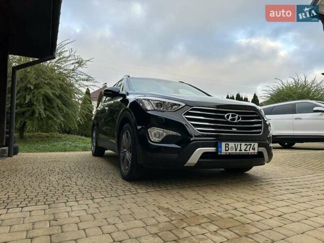 Черный Хендай Гранд Санта Фе, объемом двигателя 2.2 л и пробегом 215 тыс. км за 18999 $, фото 17 на Automoto.ua