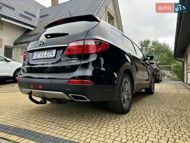 Черный Хендай Гранд Санта Фе, объемом двигателя 2.2 л и пробегом 215 тыс. км за 18999 $, фото 23 на Automoto.ua