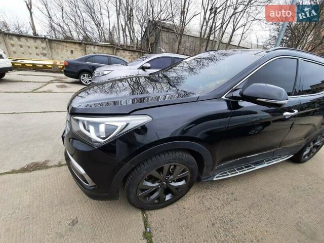 Черный Хендай Гранд Санта Фе, объемом двигателя 2.2 л и пробегом 150 тыс. км за 21500 $, фото 9 на Automoto.ua