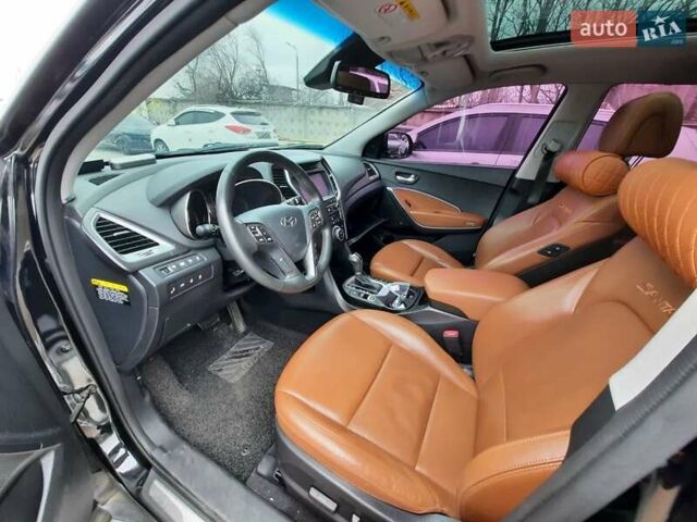 Черный Хендай Гранд Санта Фе, объемом двигателя 2.2 л и пробегом 150 тыс. км за 21500 $, фото 8 на Automoto.ua