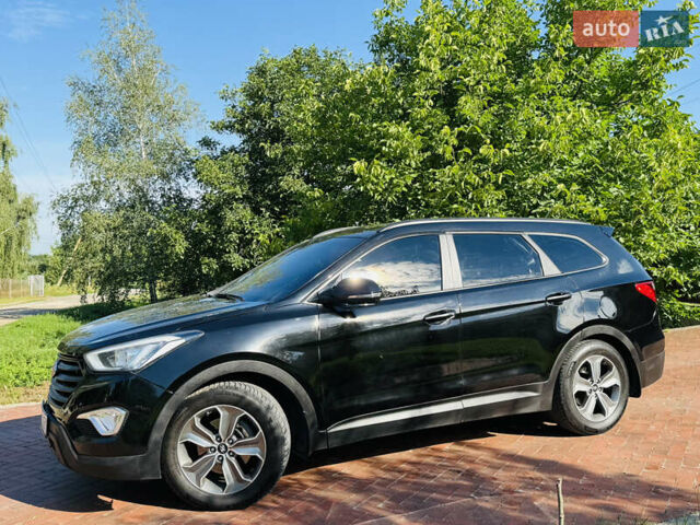 Черный Хендай Гранд Санта Фе, объемом двигателя 2.2 л и пробегом 95 тыс. км за 19800 $, фото 4 на Automoto.ua