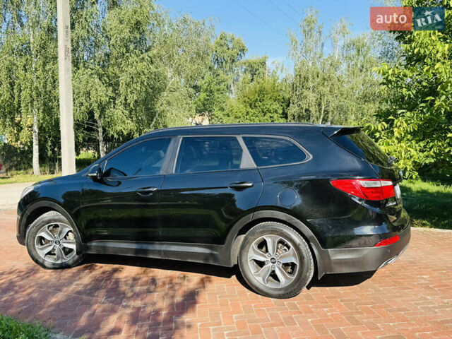 Черный Хендай Гранд Санта Фе, объемом двигателя 2.2 л и пробегом 95 тыс. км за 19800 $, фото 6 на Automoto.ua