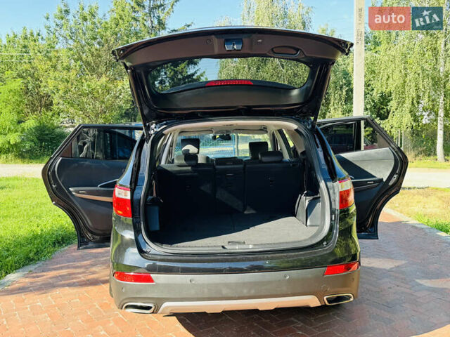 Черный Хендай Гранд Санта Фе, объемом двигателя 2.2 л и пробегом 95 тыс. км за 19800 $, фото 17 на Automoto.ua