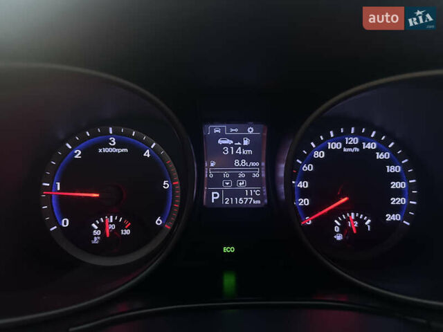 Сірий Хендай Гранд Санта Фє, об'ємом двигуна 2.2 л та пробігом 211 тис. км за 20900 $, фото 18 на Automoto.ua