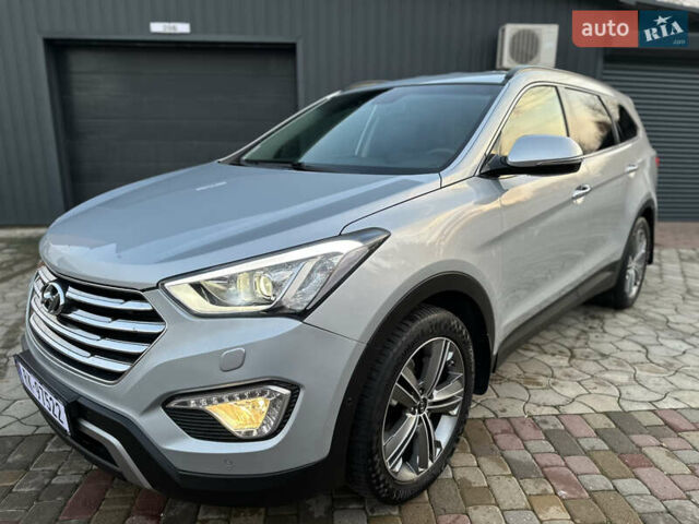 Серый Хендай Гранд Санта Фе, объемом двигателя 2.2 л и пробегом 162 тыс. км за 20700 $, фото 12 на Automoto.ua