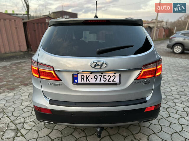 Серый Хендай Гранд Санта Фе, объемом двигателя 2.2 л и пробегом 162 тыс. км за 20700 $, фото 15 на Automoto.ua