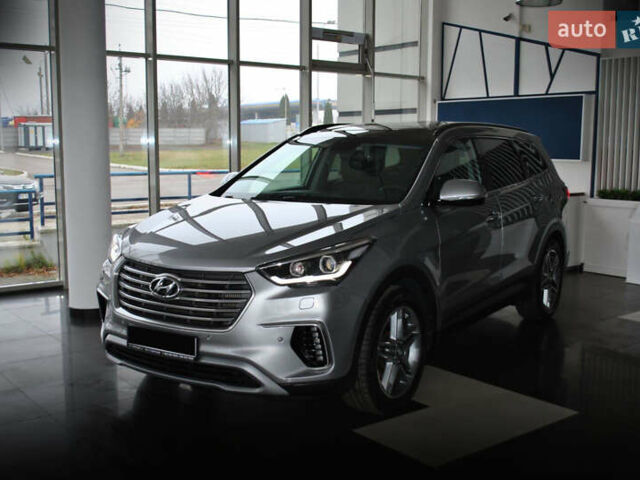 Серый Хендай Гранд Санта Фе, объемом двигателя 2.2 л и пробегом 119 тыс. км за 25900 $, фото 8 на Automoto.ua