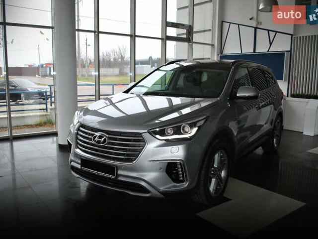 Серый Хендай Гранд Санта Фе, объемом двигателя 2.2 л и пробегом 119 тыс. км за 25900 $, фото 1 на Automoto.ua