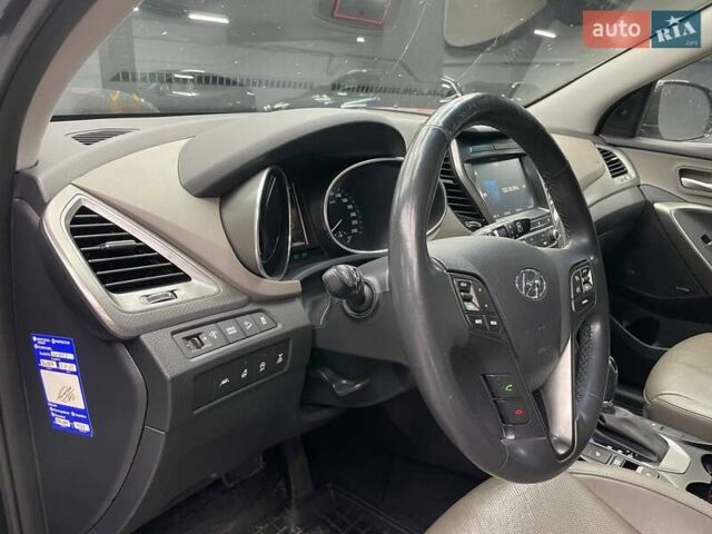Серый Хендай Гранд Санта Фе, объемом двигателя 2.2 л и пробегом 120 тыс. км за 31000 $, фото 7 на Automoto.ua
