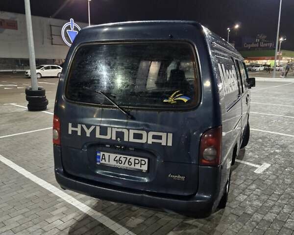 Синий Хендай Н 100, объемом двигателя 2.48 л и пробегом 470 тыс. км за 2500 $, фото 23 на Automoto.ua