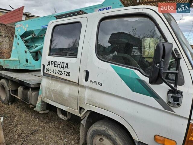 Белый Хендай НД 65, объемом двигателя 3 л и пробегом 115 тыс. км за 18000 $, фото 3 на Automoto.ua