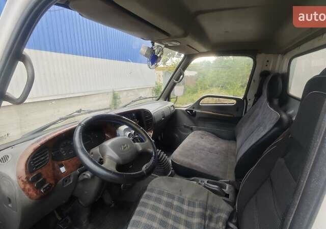 Белый Хендай НД 65, объемом двигателя 3.6 л и пробегом 250 тыс. км за 4800 $, фото 12 на Automoto.ua