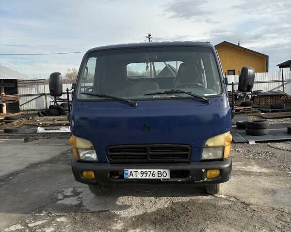 Синий Хендай НД 65, объемом двигателя 3.3 л и пробегом 600 тыс. км за 12000 $, фото 1 на Automoto.ua