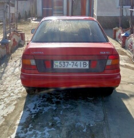Червоний Хендай Лантра, об'ємом двигуна 1 л та пробігом 198 тис. км за 700 $, фото 22 на Automoto.ua