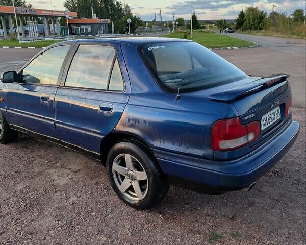 Синій Хендай Лантра, об'ємом двигуна 2 л та пробігом 423 тис. км за 2400 $, фото 5 на Automoto.ua