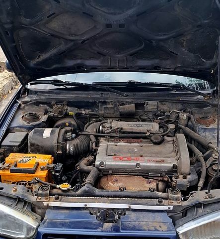 Синий Хендай Лантра, объемом двигателя 1.6 л и пробегом 232 тыс. км за 1200 $, фото 2 на Automoto.ua