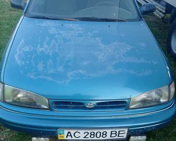 Зеленый Хендай Лантра, объемом двигателя 1.6 л и пробегом 200 тыс. км за 900 $, фото 8 на Automoto.ua