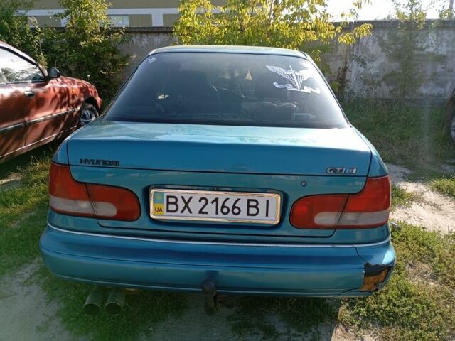 Хендай Лантра 1994 в Житомире на Automoto.ua Зеленый Хендай Лантра, объемом двигателя 1.5 л и пробегом 400 тыс. км за 1300 $, фото 2 на Automoto.ua