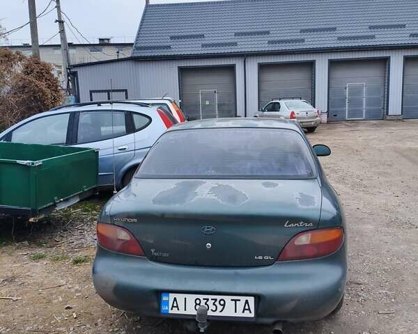 Зелений Хендай Лантра, об'ємом двигуна 1.6 л та пробігом 245 тис. км за 1600 $, фото 3 на Automoto.ua