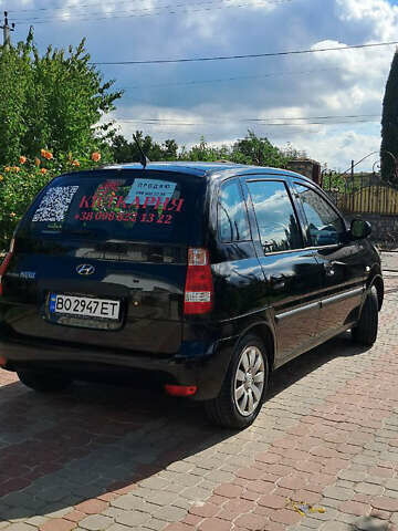 Черный Хендай Матрикс, объемом двигателя 1.6 л и пробегом 117 тыс. км за 3500 $, фото 3 на Automoto.ua