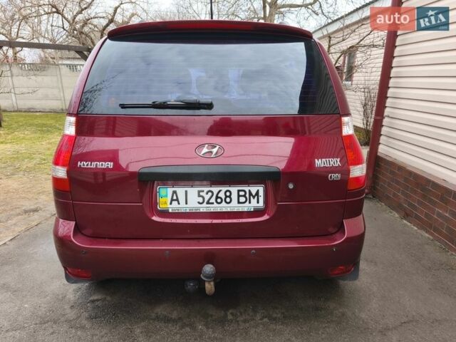 Красный Хендай Матрикс, объемом двигателя 1.5 л и пробегом 150 тыс. км за 5900 $, фото 4 на Automoto.ua