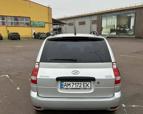 Серый Хендай Матрикс, объемом двигателя 1.8 л и пробегом 176 тыс. км за 6000 $, фото 6 на Automoto.ua