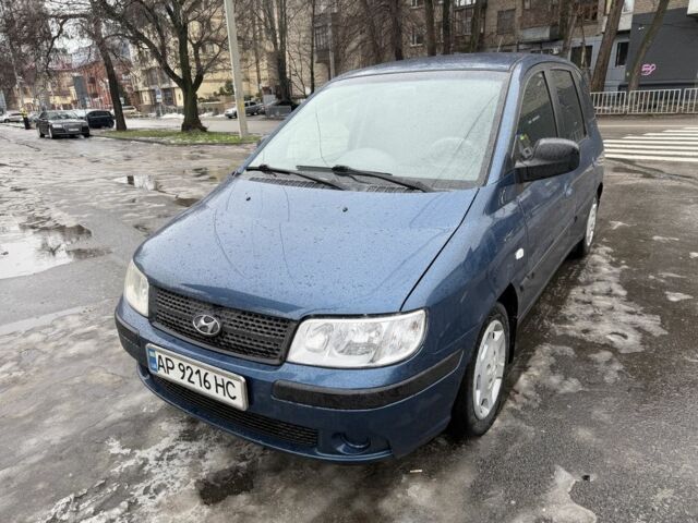 Синий Хендай Матрикс, объемом двигателя 1.6 л и пробегом 237 тыс. км за 4450 $, фото 4 на Automoto.ua