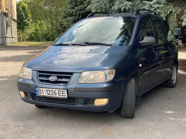 Синий Хендай Матрикс, объемом двигателя 1.6 л и пробегом 245 тыс. км за 3650 $, фото 1 на Automoto.ua