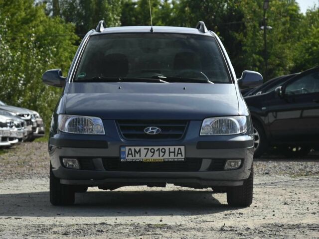 Синий Хендай Матрикс, объемом двигателя 1.6 л и пробегом 139 тыс. км за 4800 $, фото 2 на Automoto.ua