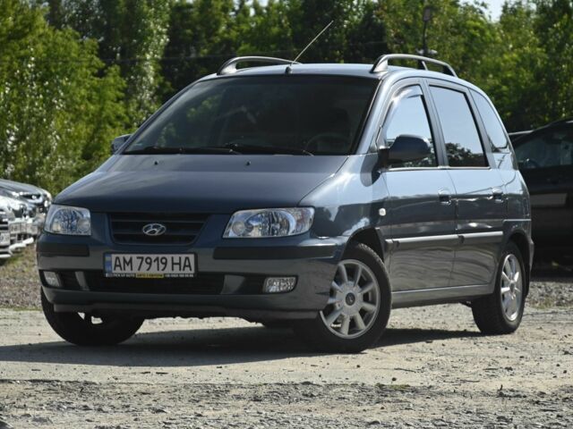 Синий Хендай Матрикс, объемом двигателя 1.6 л и пробегом 139 тыс. км за 4800 $, фото 3 на Automoto.ua