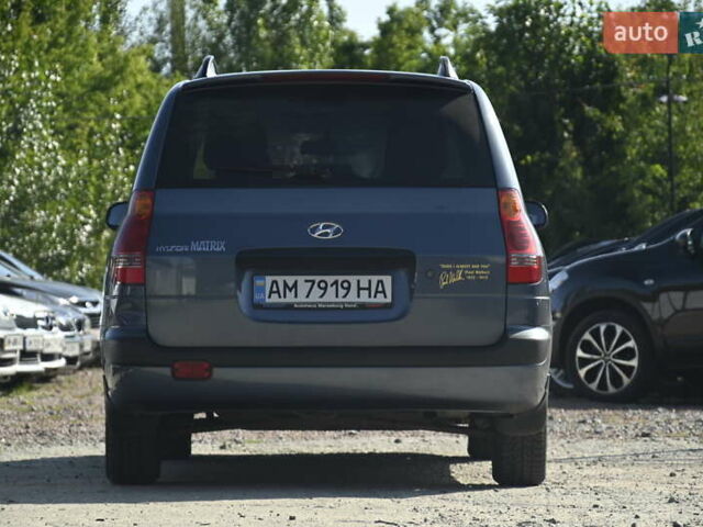 Синій Хендай Матрікс, об'ємом двигуна 1.6 л та пробігом 139 тис. км за 4500 $, фото 9 на Automoto.ua
