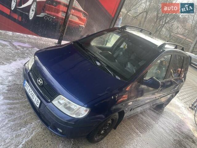 Синий Хендай Матрикс, объемом двигателя 1.49 л и пробегом 235 тыс. км за 4000 $, фото 3 на Automoto.ua