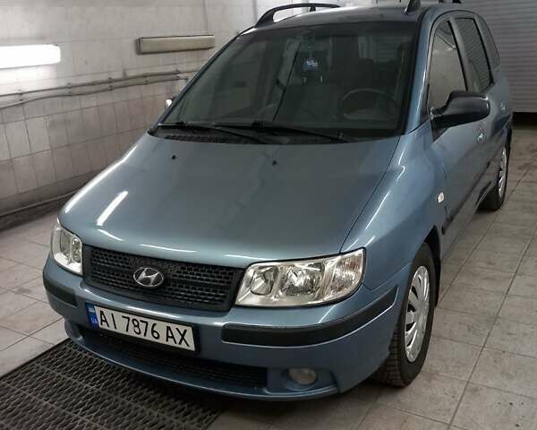 Синий Хендай Матрикс, объемом двигателя 1.6 л и пробегом 235 тыс. км за 4500 $, фото 1 на Automoto.ua