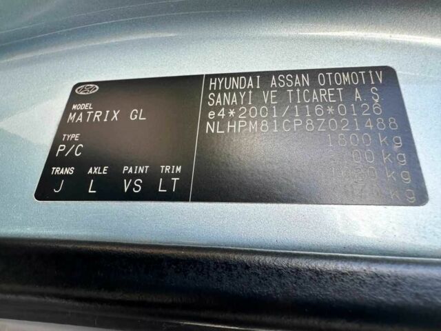 Хендай Матрікс 2007 у Запоріжжя на Automoto.ua Синій Хендай Матрікс, об'ємом двигуна 1.6 л та пробігом 217 тис. км за 5200 $, фото 10 на Automoto.ua