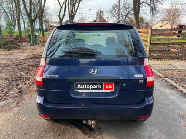 Синий Хендай Матрикс, объемом двигателя 1.5 л и пробегом 143 тыс. км за 4390 $, фото 5 на Automoto.ua